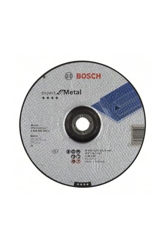 Bosch Accessories Bosch Professional 1x Schruppscheibe Gekröpft Expert for Metal (Metall, A 30 S BF, Ø 230 mm, 2.5 mm, Zubehör Winkelschleifer) von Bosch Accessories