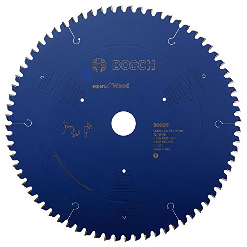 Bosch 2608642499 Kreissägeblatt Expert for Wood 300 x 30 x 2.4/1.8 mm Z72T von Bosch Professional