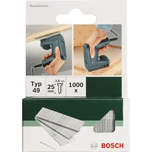 Bosch 2609255816 DIY Nägel Typ 49 2.8 x 1.65 x 19 mm von Bosch Accessories