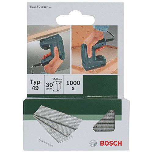 Bosch 2609255818 DIY Nägel Typ 49 2.8 x 1.65 x 30 mm von Bosch Accessories