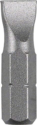 Bosch 2609255909 DIY Bits Ls0.8 x 5.5 25 mm, 1/4 Zoll Auβensechskantschaft DIN 3126-C6.3, Standard (2) von Bosch