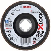 Bosch Accessories 2608621769 X-LOCK Fächerschleifscheibe, gewinkelte Ausführung 1St. Bosch Accessories 2608621769 X-LOCK Fächerschleifscheibe, gewinkelte Ausführung 1St. von Bosch Accessories
