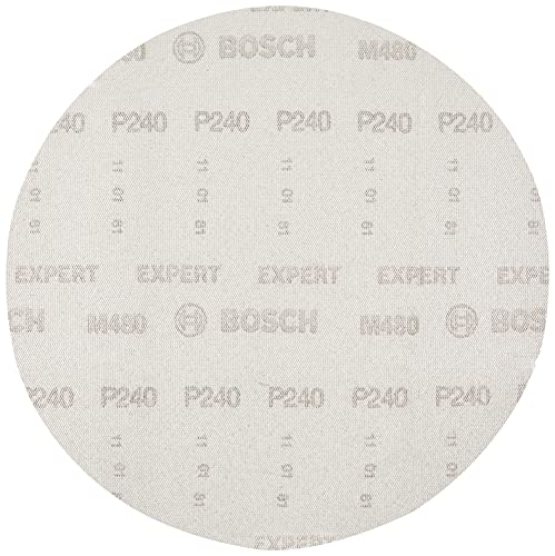 Bosch Accessories 50 Stück Schleifblatt M480 Best for Wood and Paint (Holz und Farbe, Ø 125 mm, Körnung P180, Zubehör Exzenterschleifer) von Bosch Accessories
