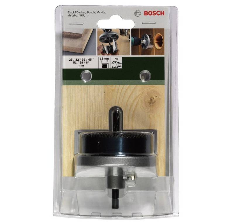 Bosch Accessories Bohrkrone Bosch Accessories 2609255635 Sägekranz-Set 7teilig 1 Set von Bosch Accessories