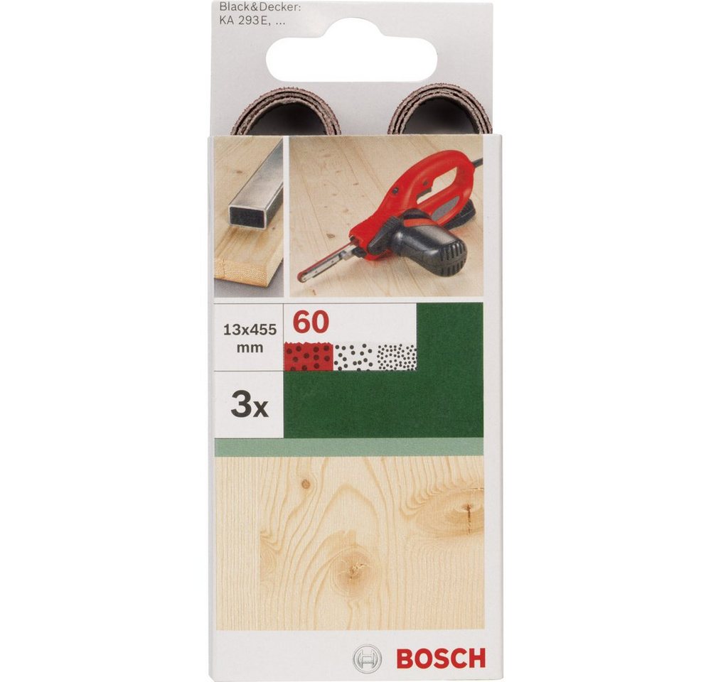 Bosch Accessories Schleifpapier Bosch Accessories 2609256239 Schleifband Körnung 120 (L x B) 455 mm von Bosch Accessories