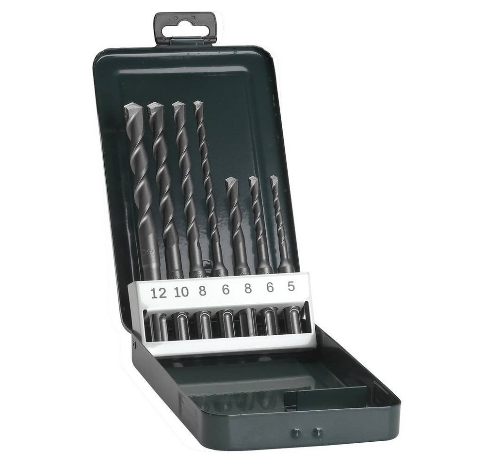 Bosch Accessories Spiralbohrer 7tlg. Hammerbohrer-Set SDS plus 5.0x110, 6.0x110, (Durchmesser mm x Länge mm: 5,0x110 · 6,0x110 · 8,0x110 · 6,0x160 · 8,0x160 · 10,0x160 · 12,0x160), Hammerbohrer-Set von Bosch Accessories