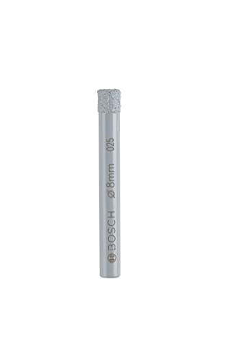 Bosch Professional 1x Diamantbohrer Expert for Ceramic (für Harte Fliesen, Harter Stein, Weichgestein, Ø 8 mm, Zubehör Bohrmaschine) von Bosch Accessories