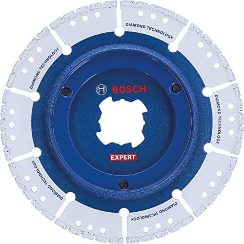 Bosch Accessories Bosch Professional 1x EXPERT Trennscheibe X-LOCK Diamond Pipe Cut Wheel (zum Schneiden von Rohren mit abgeschrägter Oberfläche, Ø 125 x 22.23 mm, Zubehör Winkelschleifer) von Bosch Accessories