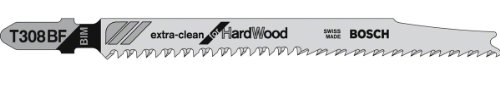 Bosch 2609256A05 DIY Stichsägeblatt T 308 B extra clean for Wood (2) von Bosch
