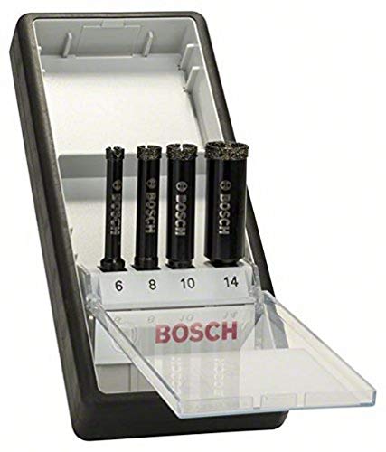 Bosch Accessories Professional 4tlg. Diamant-Bohrer-Set nass Diamond for Hard Ceramics von Bosch Accessories
