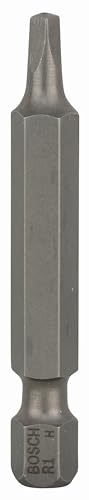 Bosch Professional Bit Extra-Hart für Innenvierkant-Schrauben (R1, Länge: 49 mm, 3 Stück) von Bosch Accessories