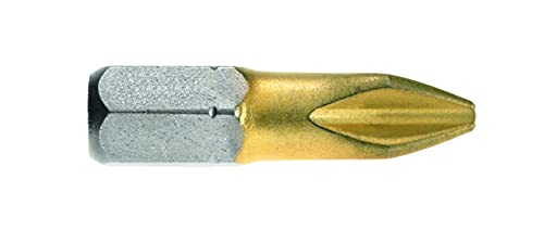 Bosch Professional Bit Max Grip für Phillips-Kreuzschlitzschrauben (PH1, Länge: 25 mm, 3 Stück) von Bosch Accessories