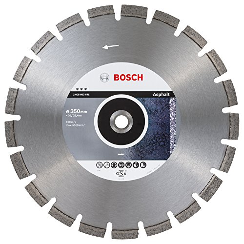 Bosch Professional Diamanttrennscheibe Best für Asphalt, 350 x 20/25,40 x 3,2 x 12 mm, 2608603641 von Bosch Professional