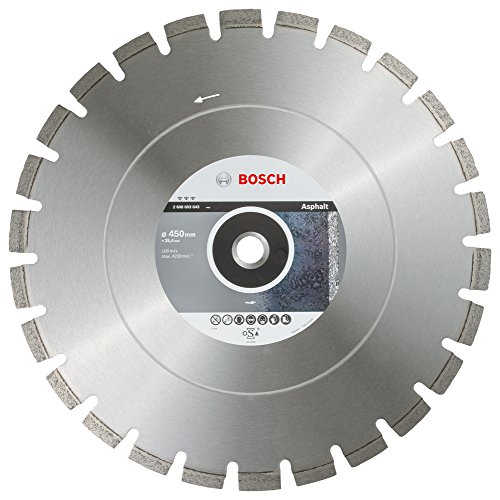 Bosch Professional Diamanttrennscheibe Best für Asphalt, 450 x 20/25,40 x 3,6 x 12 mm, 2608603643 von Bosch Accessories