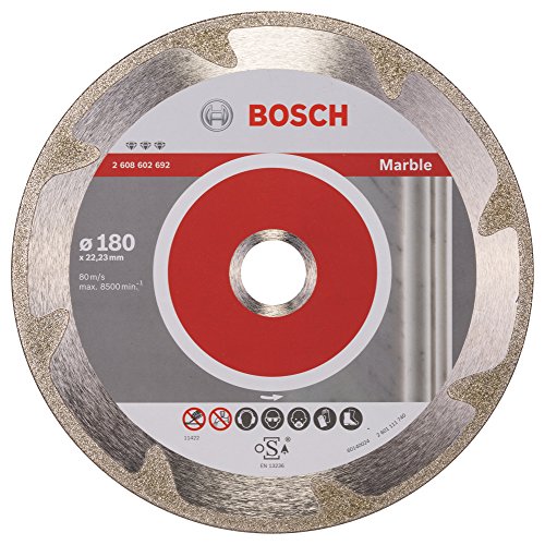 Bosch Professional Diamanttrennscheibe Best für Marble, 180 x 22,23 x 2,2 x 3 mm, 2608602692 von Bosch Professional