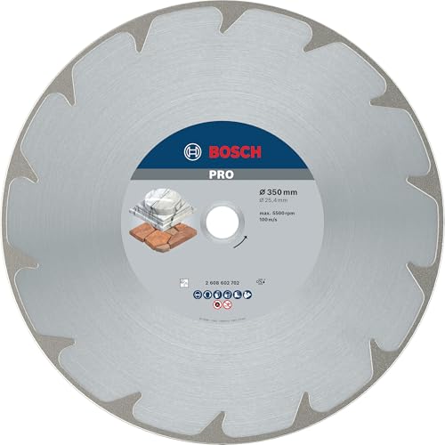 Bosch Professional Diamanttrennscheibe Best für Marble 350 x 25,40 x 2,6 x 5 mm, 2608602702 von Bosch Accessories