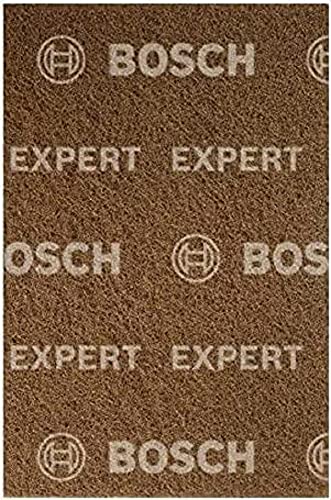 Bosch 1x EXPERT N880 Vliespads (für Stahlbleche, Edelstahl, Ø 152 x 229 mm, Extra cut A, Professional Zubehör Handschleifen) von Bosch Professional