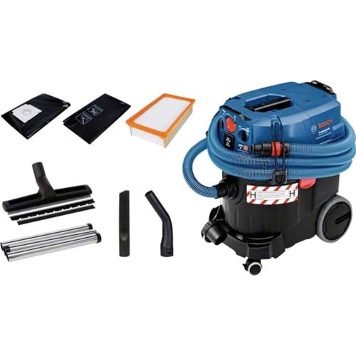 Bosch Professional Nass-/Trockensauger GAS 35 H AFC (Leistung 230V, 1.200 Watt, 35 L Behälter, inkl. Schlauch) von Bosch Accessories