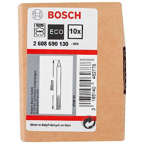 Bosch Professional Spitzmeißel SDS-max (10 Stück, Länge 280 mm) von Bosch Accessories