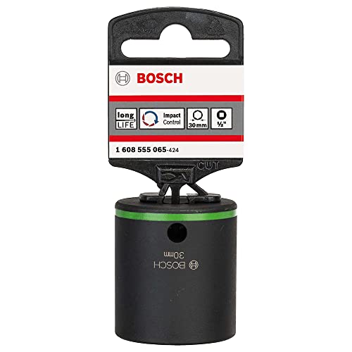 Bosch Professional Steckschlüsseleinsatz mit 1/2"-Innenvierkantaufnahme für Sechskantschrauben (Schlüsselweite: 30 mm) von Bosch Accessories