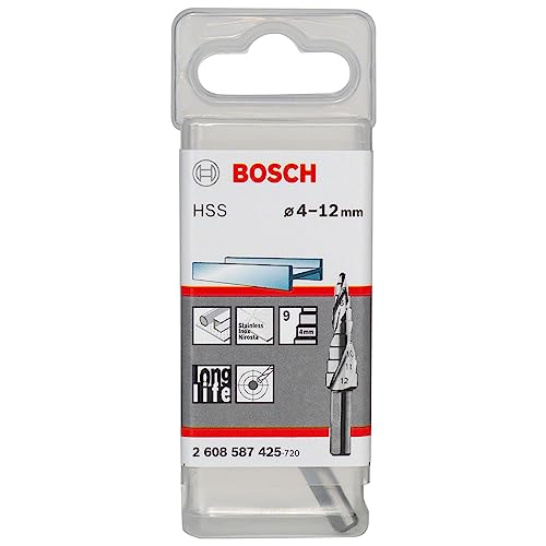 Bosch Professional Stufenbohrer HSS mit 3-Flächen-Schaft (M10-M40) von Bosch Accessories