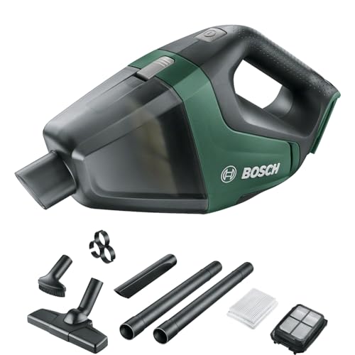 Bosch Home and Garden Bosch Akku-Handstaubsauger UniversalVac 18 (ohne Akku, 18 Volt System, mit Zubehörset, im Karton), Testnote: sehr gut (Magazin: selber machen), Grün von Bosch Home and Garden