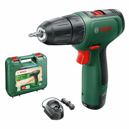 Bosch Akku Bohrschrauber EasyDrill 1200 (1 Akku, 12 Volt System, im Koffer) von Bosch