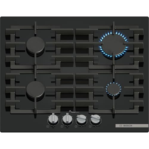 Bosch PPP6A6I40 Serie 6 Gaskochfeld 4-flammig 60 cm Hartglas schwarz Bosch PPP6A6I40 Serie 6 Gaskochfeld 4-flammig 60 cm Hartglas schwarz von Bosch Electroménager