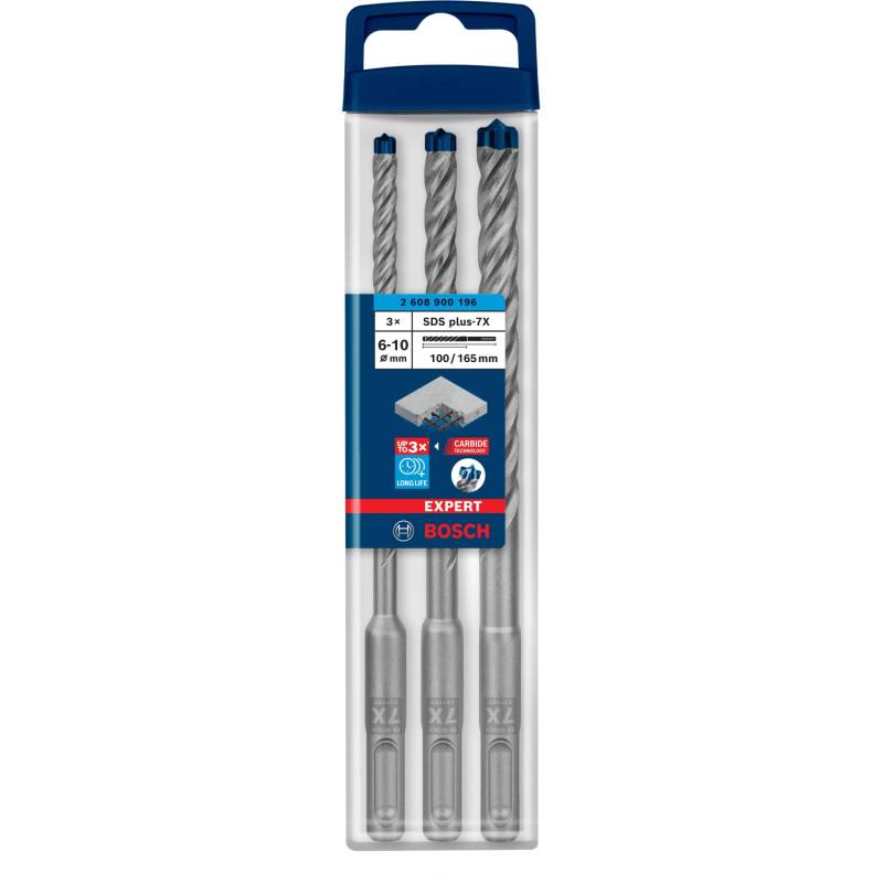 Bosch Expert SDS plus-7X Hammerbohrer-Set 3 tlg. von Bosch Expert