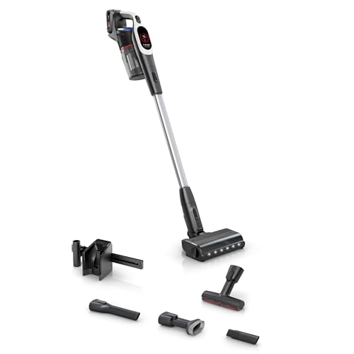 Bosch Akku-Staubsauger Unlimited 9 BKS931BA, kabellos, MicroClean Technology, Display, Staubkomprimierung, HEPA-Filtersystem, 10 J. Motorgarantie, austauschbarer Akku, LED-Licht, XXL-Polsterdüse, weiß von Bosch Hausgeräte