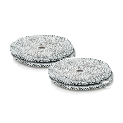 Bosch Mikrofaser-Wischtücher für Unlimited 7 ProHygienic Aqua Staubsauger, maschinenwaschbar und grau, BHZUPAD1 von Bosch Hausgeräte