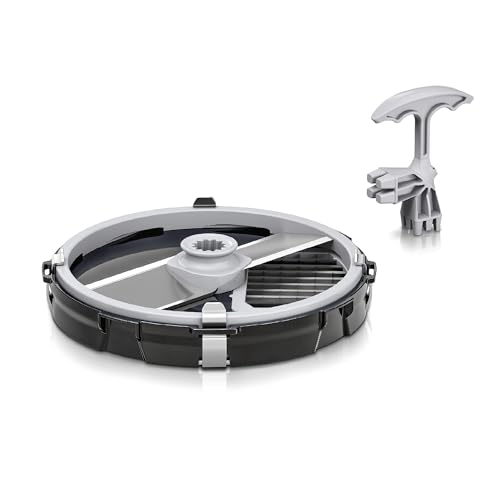 Bosch Zubehör MUZS68CC, Würfelschneider, gleichmäßige Würfel, Würfeleinsatz 9 mm, inklusive Gitterreiniger, für Küchenmaschine Serie 6, Serie 8, schwarz/edelstahl Bosch Zubehör MUZS68CC, Würfelschneider, gleichmäßige Würfel, Würfeleinsatz 9 mm, inklusive Gitterreiniger, für Küchenmaschine Serie 6, Serie 8, schwarz/edelstahl von Bosch Hausgeräte