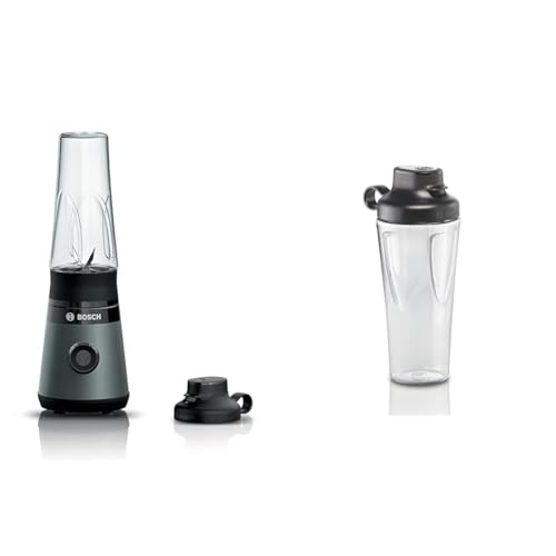 Bosch Hausgeräte Mini-Standmixer VitaPower Serie 2 MMB2111S,Mini-Highspeed-Mixer & Bosch ToGo-Flasche MMZBT01B, Smoothie-ToGo-Flasche 0 von Bosch Hausgeräte