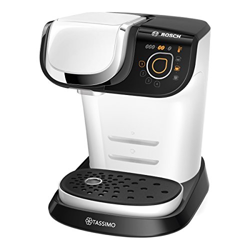 Bosch TAS6004 Tassimo My Way Kapselmaschine (über 70 Getränke, Personalisierung, vollautomatisch, einfache Zubereitung, 1.500 Watt, 1,3L) weiß von Bosch Hausgeräte