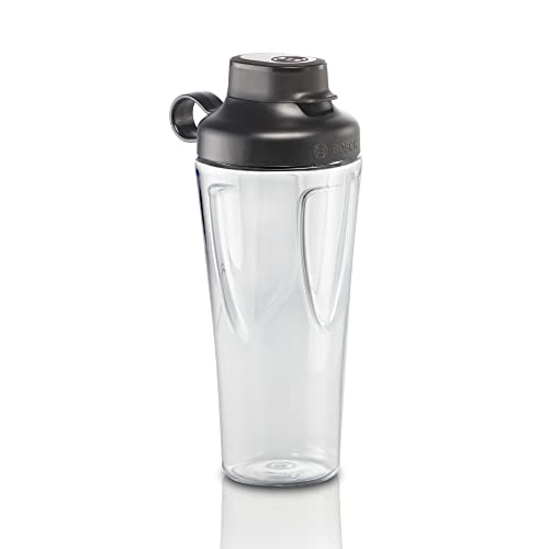 Bosch ToGo-Flasche MMZBT01B, Smoothie-ToGo-Flasche 0,6 L, bruchsicher, robust, Trinkflasche mit Deckel, geschmacksneutral, passend für OptiMUM Küchenmaschine, VitaPower Serie 4 und VitaPower Serie 2 von Bosch Hausgeräte