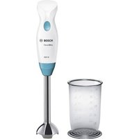 Bosch Haushalt MSM2410DW Stabmixer 400W mit Mixbecher Weiß, Hellblau von Bosch Haushalt