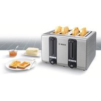 Bosch Haushalt TAT7S45 Toaster 4 Brenner, Toastfunktion Grau, Schwarz von Bosch Haushalt