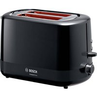 Bosch Haushalt TAT3A113 Toaster mit Brötchenaufsatz Schwarz von Bosch Haushalt