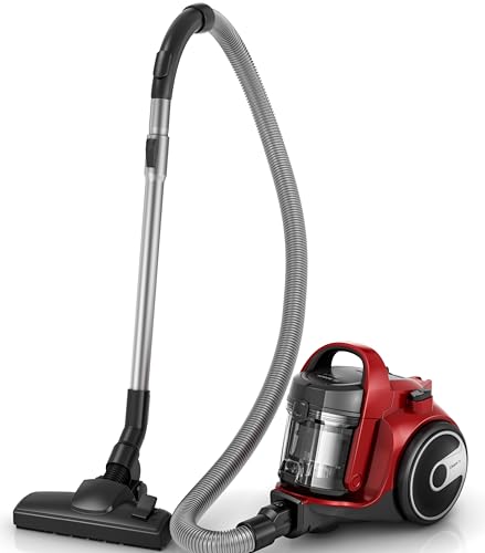 Bosch BGC05AAA2 GS05 Beutelloser Staubsauger Cleann‘n, 700 W, 1,5 l, rot/schwarz von Bosch Hogar