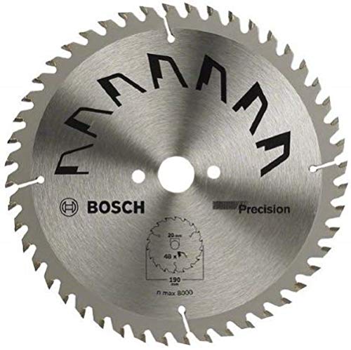 Bosch 1x Kreissägeblatt Precison (Sägeblatt für Holz, Ø 216 x 2.5/1.5 x 30 mm, 60 Zähne, ATB, Zubehör Kreissäge) von Bosch Accessories