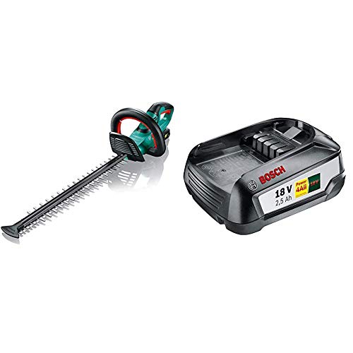 Bosch Akku Heckenschere AHS 50-20 LI (2 Akku, 18 Volt System, Hublänge: 20 mm, im Karton) von Bosch Home and Garden