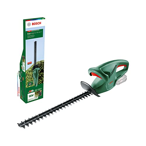 Bosch Akku-Heckenschere EasyHedgeCut 18V-44-11 (Ohne Akku; 18 Volt System; 44 cm Messerlänge; zum Trimmen kleiner Hecken; im Karton) von Bosch Home and Garden