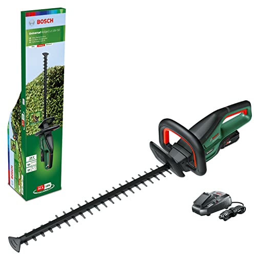 Bosch Home and Garden Bosch Akku-Heckenschere UniversalHedgeCut 18V-50 (1 Akku 2,5 Ah, 18-Volt-System, Messerlänge 50 cm, im Karton) von Bosch Home and Garden