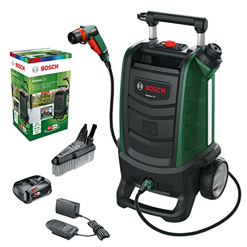 Bosch Akku Outdoor Reiniger Fontus 18V (1 Akku, 18-Volt-System, im Karton) von Bosch Home and Garden