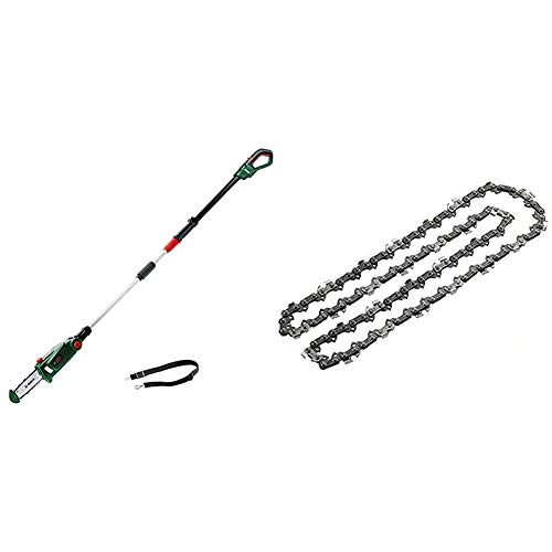 Bosch Akku Hochentaster UniversalChainPole 18 (ohne Akku, Karton, 18 Volt System) & Home and Garden F016800489 Bosch Ersatzkette (für Universal Chain 18, in Blisterverpackung) von Bosch Home and Garden