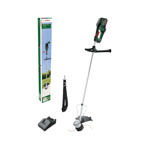 Bosch Akku-Rasentrimmer AdvancedGrassCut 36V-33 (1x Akku 2.0Ah, 36-Volt-System, Schnittkreisdurchmesser: 33 cm, für kraftvolles Trimmen, im Karton) - Testnote: sehr gut (Magazin: selbst ist der Mann) von Bosch Home and Garden