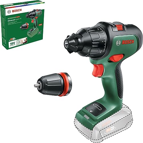 Bosch Home and Garden Bosch Akku Schlagbohrmaschine AdvancedImpact 18 (ohne Akku, 18 Volt System, im Karton) von Bosch Home and Garden