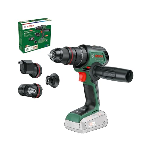 Bosch Akku-Schlagbohrschrauber AdvancedImpact 18V-80 QuickSnap (zum Bohren und Schrauben; 18V System; bürstenlos; 82 Nm; 13-mm-Bohrfutter; Zusatzhandgriff; ohne Akku) von Bosch Home and Garden