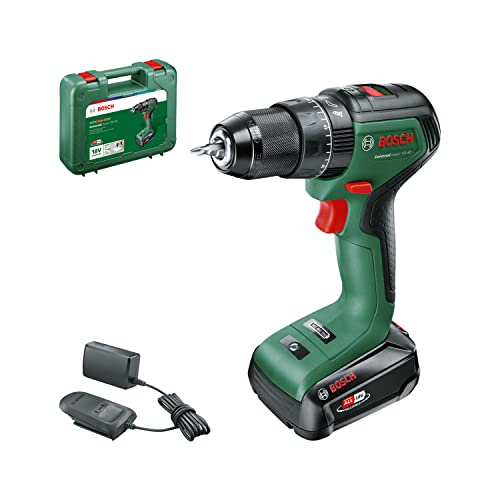 Bosch Akku Schlagbohrschrauber UniversalImpact 18V-60 (1 Akku, 18 Volt System, im Koffer) von Bosch