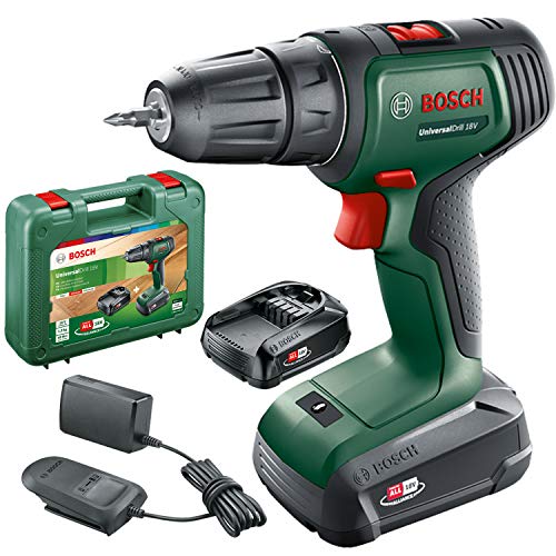 Bosch Home and Garden Bosch Akkuschrauber UniversalDrill 18V (2 Akkus, 18 Volt System, im Koffer) von Bosch Home and Garden